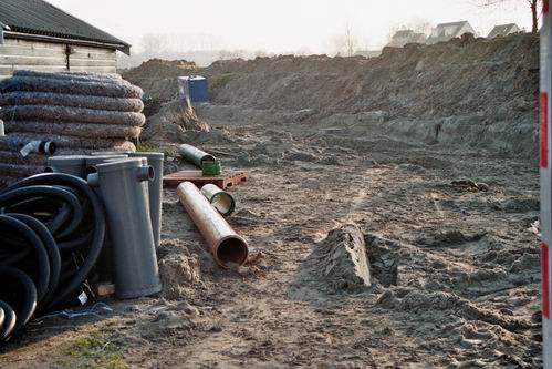 grondwerk uitbreiding Noordhorn