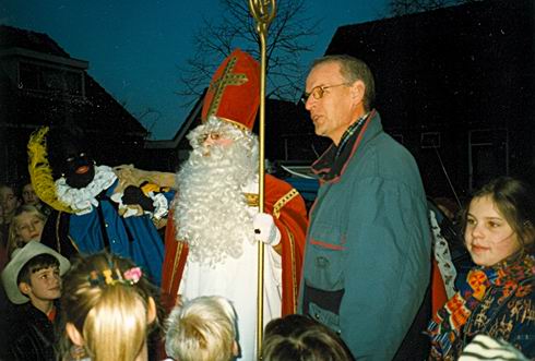 Ontvangst Sint 1996 buiten