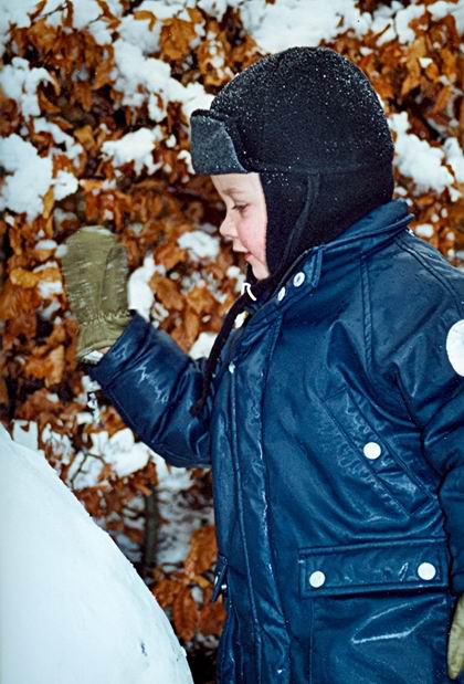 Ward in de sneeuw 2001