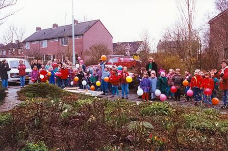 feestje t.g.v. 20 jaar JB op OBS
