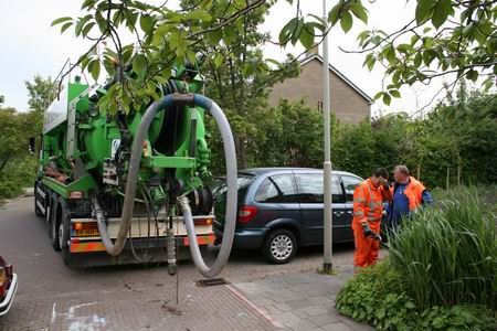 auto rioolschoonmaak