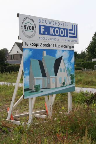 informatiebord Kooi aan de Meidoornstraat