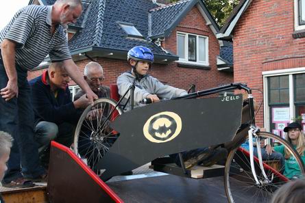 Snelle Jelle, een van de haantje-de-voorsten