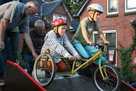 Het startersduo Nanninga-Dijck in actie
