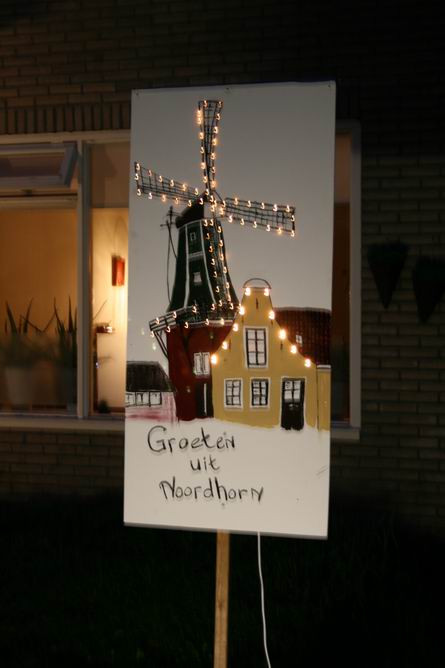 kaart met groeten aan de Verl.Oosterweg