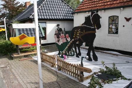 wintertafereel bij Wigboldy aan het begin van de Noorderweg