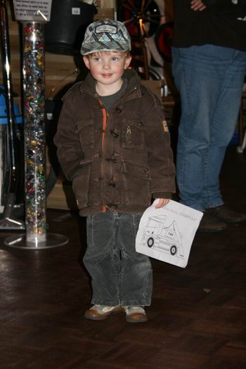 Ook de jongsten onder het publiek voelden zich thuis op de beursvloer in Zaal Balk Zuidhorn!  