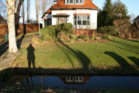 Siekmanpand van de familie Wieringa aan de Langestraat Zuid, Noordhorn. Straks eerste rang naast de onderdoorgang?