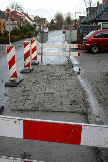 Afbakening lekkageplek kop Noorderweg