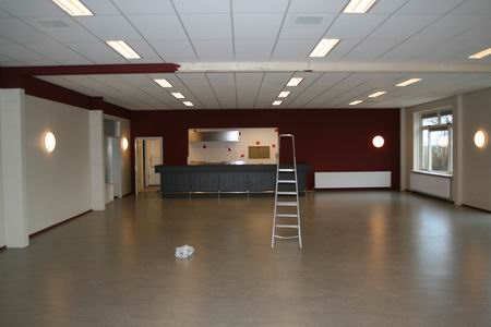 Een schitterende grote zaal is het pronkstuk van de vernieuwde Dorpsstee!  