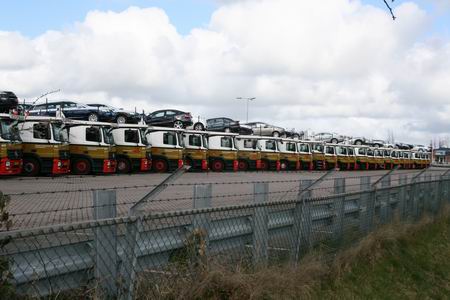 De Koopman-karavaan, vanaf de Van Starkenborghkanaalkant  