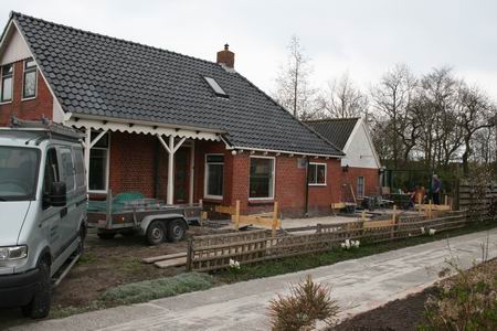 Sikkema Bouw aan het werk bij de familie Bood 