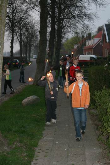 Nog iets te veel daglicht, maar desondanks neemt de spanning toe!  