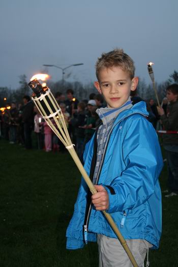 En dan word je uitverkoren om de bult aan te steken, een ereportret waardig!  