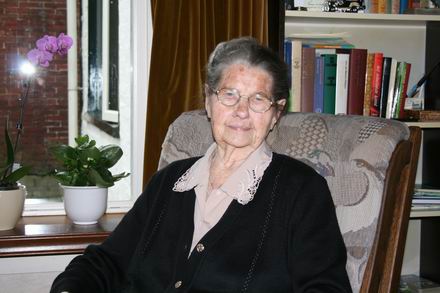 Aaltje Visser-van der Sluis: 100 worden? Hail gewoon leven...