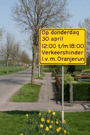 resize-of-oranjerun-16042009 Let op! Verkeershinder op Koninginnedag in verband met de Oranjerun!