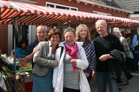 Volmondig beamend: we hebben wel eens een beroerdere braderie gehad... 