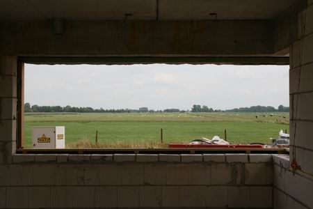 Prachtig uitzicht op het open veld, waarvan nog jarenlang kan worden genoten. 