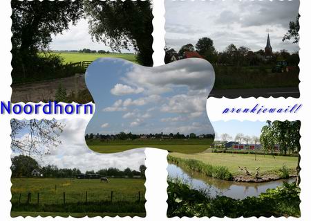 Waar ook, van welke kant bekeken: Noordhorn Pronkjewail!