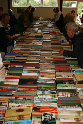 Resize of boekenmarkt (4) 12092009 Zoeken, zoeken, zoeken.... Als je tenminste weet welk boek je zoekt....