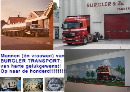 Felicitatiekaart op digitaal formaat... BURGLER, KEEP GOING!