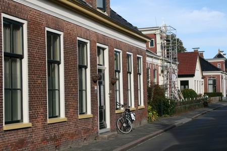 Bennema-bezittingen in de 18e eeuw langs de Langestraat, percelen 36 t/m 42