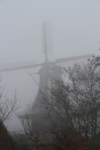 Zijn er meer mogelijkheden voor de koren- en pelmolen? Malen, verkopen, aan de weg timmeren, voor sommigen is het nogal mistig...