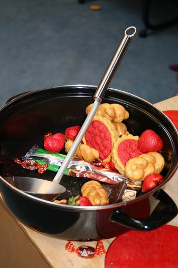 Zie hier wat de Koning tot zijn grote voldoening kreeg voorgeschoteld... 