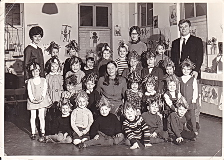 Kleuters Noordhorn jaren zestig