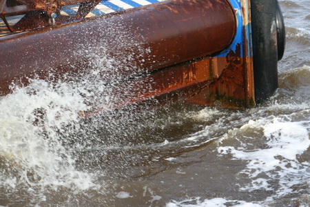 Afscheidsplaatje van Schleuse Leytsiel! We gaan terug naar huis, naar Noordhorn!