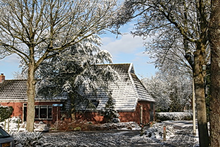 Huize Hommes, het vroegere boerderijtje van de ándere Dijkstra, hoek Norritsstraat-Noordwijkweg