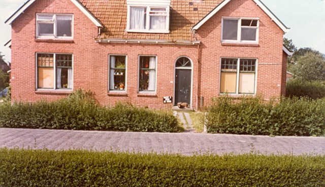 Oosterweg dubbel huis plm.1970 verkl.