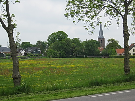 Het land van Auwema, zoals het er tegenwoordig uitziet, in mei 2013