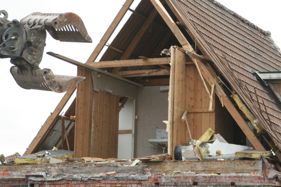 Een laatste hap en dan even pauze! Die stoftroep maakt dorstig...
