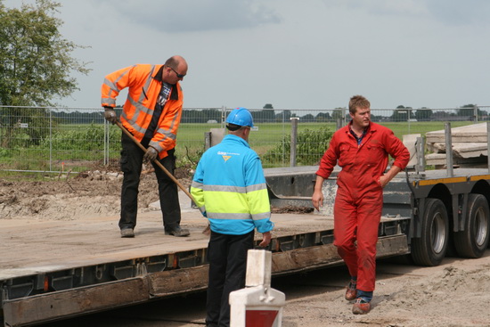 Drie disciplines: Chauffeur van Mechielsen, veldwerker GMB, kraanmachinist van Mulder