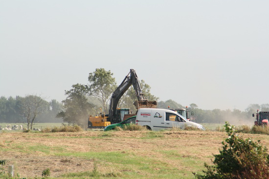 Daar vindt het plaats, de tunnel wordt van oost naar west (?) gerealiseerd, volgens zegsman Jan Thijs de Haan.