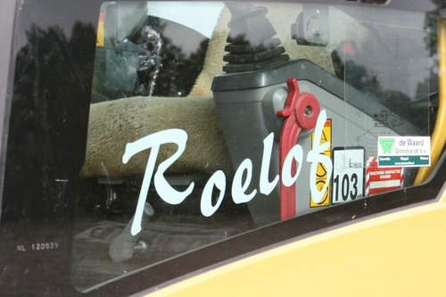 De grijper heet 'Roelof'... Machine of bediener?