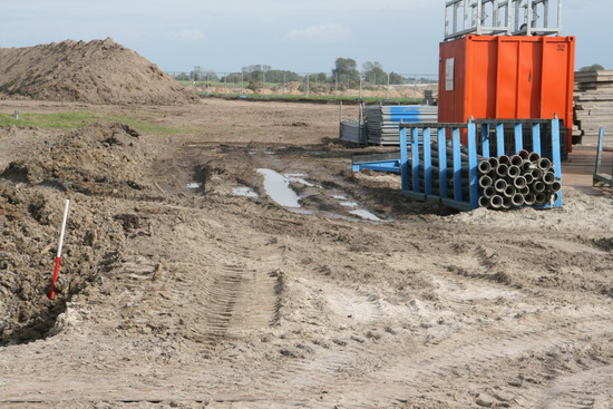 De plek waar Langestraat 9 en 11 werden gesloopt. Hier heerst rust, zo te zien... Of is dat maar schijn?