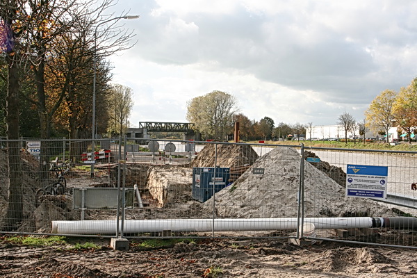 Hé, zijn dat de uiteinden van de verzonken buizen? Het wordt me hier te verwarrend allemaal, terug naar de andere kant van de brug, vertrouwd terrein....