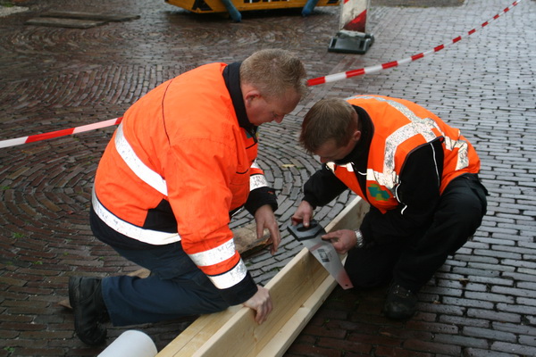 Ook hier geldt: Vakmanschap is meesterschap! En ik maar kijken en kieken....