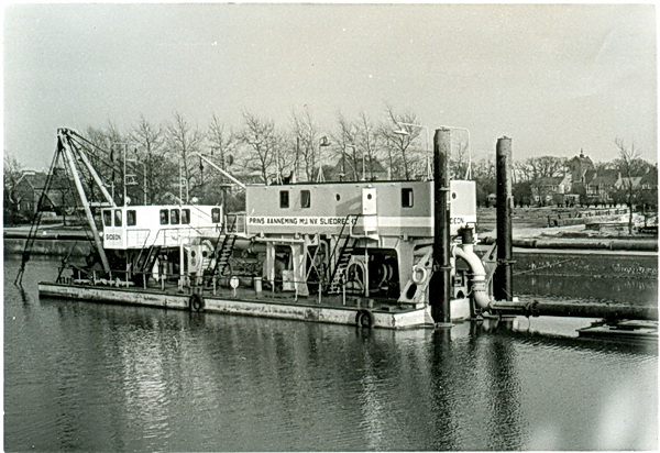 Baggereiland Prins jaren vijftig