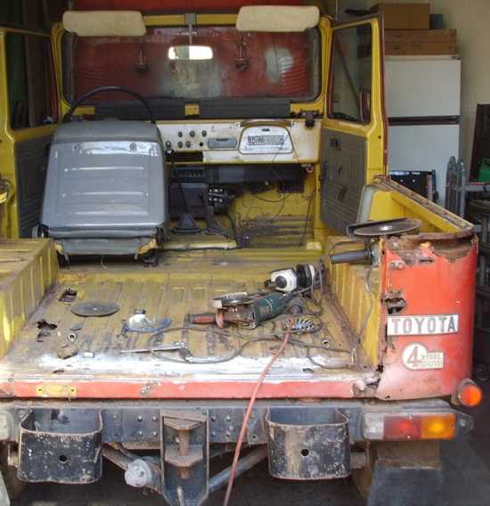 In 2009 - Een Toyota Landcruiser als 'opknapper'