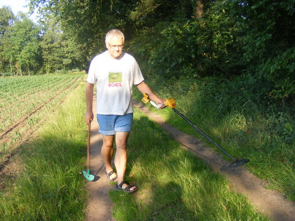 Met de metaaldetector op stap!