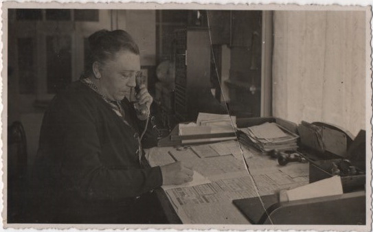 Postkantoorhoudster Martha Melessen